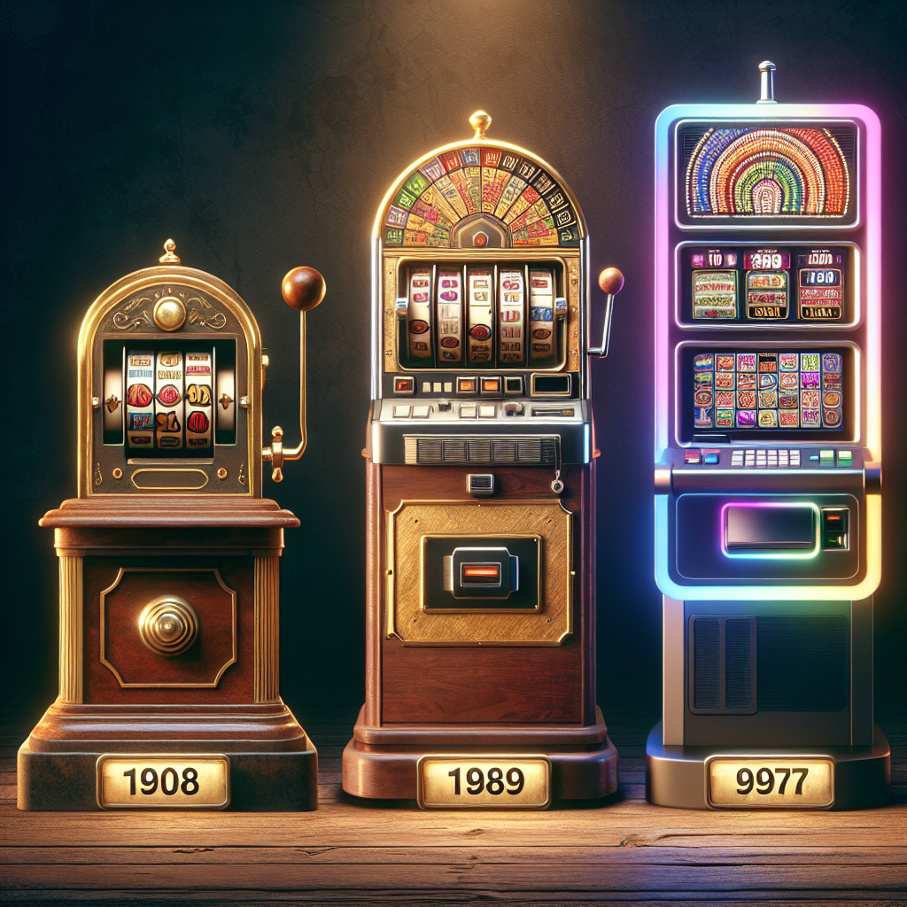 The Evolution of Slot Machines: From Mechanical Reels to Digital Screens