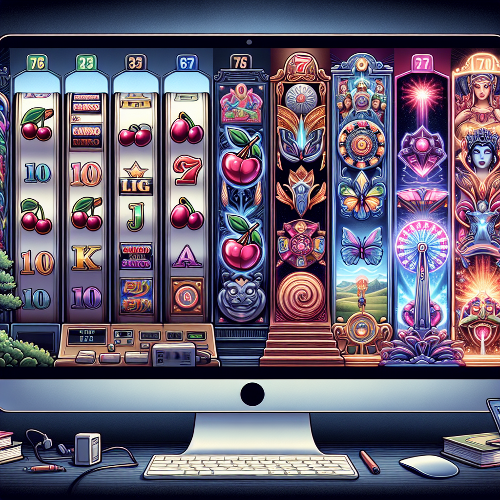 A evolução dos slots online: de bobinas clássicas a gráficos de ponta