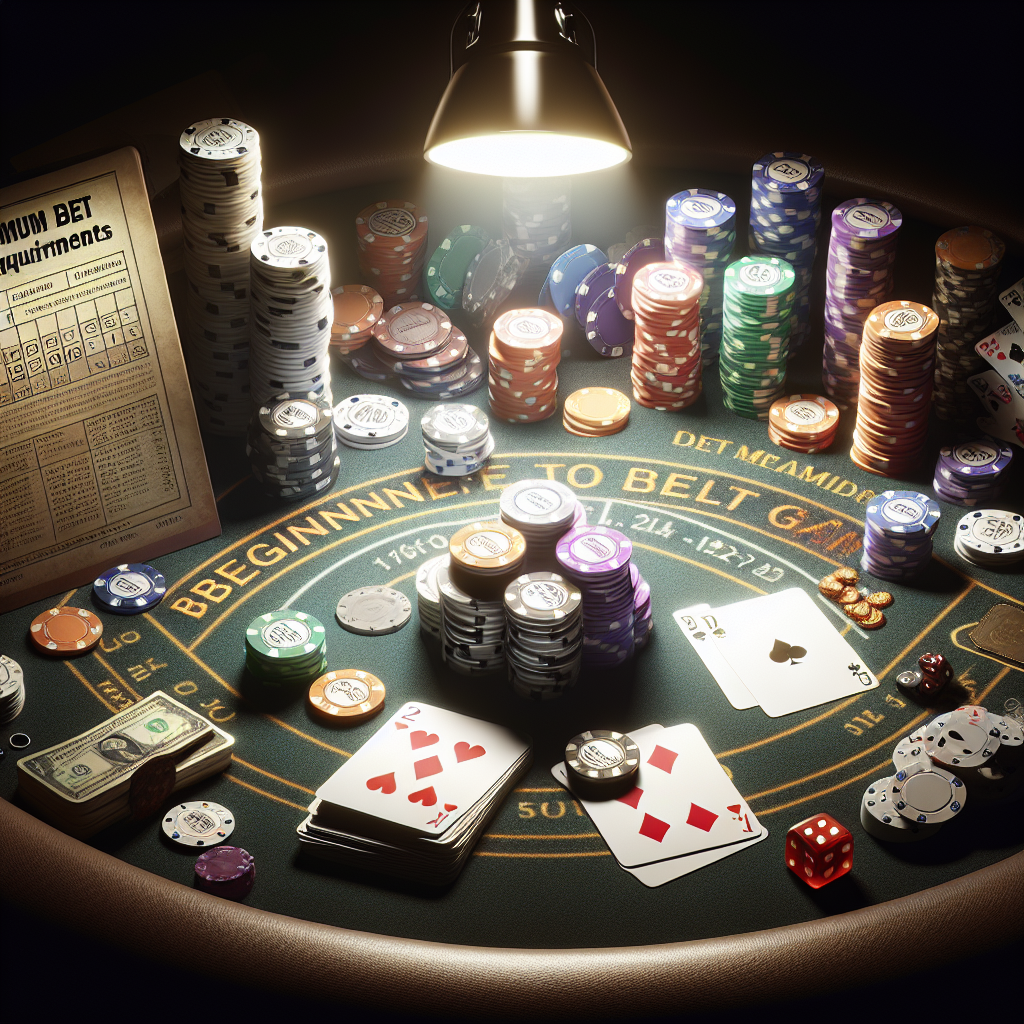 Understanding Minimum Bet Requirements for New Gamblers