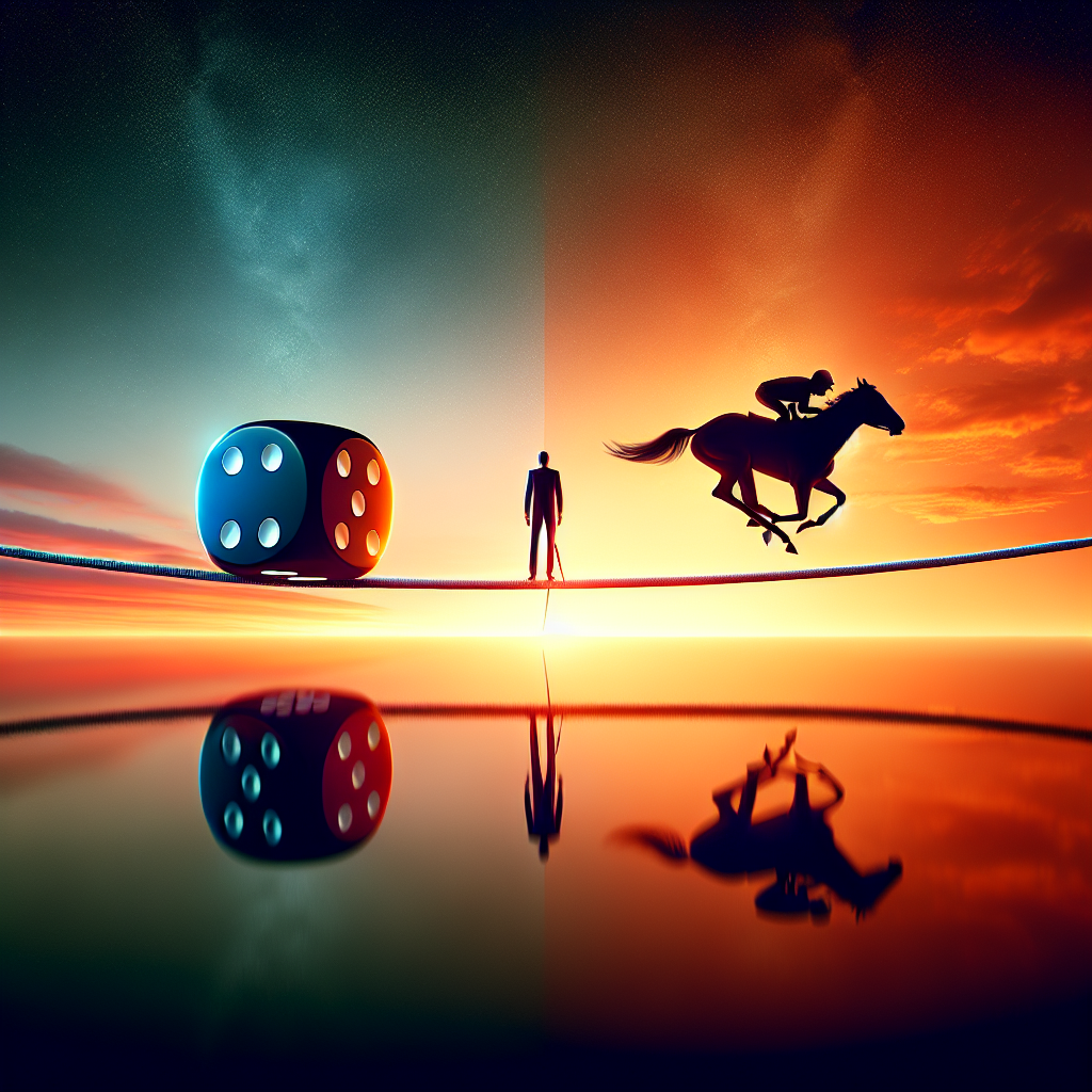 diferença entre apostas e jogos de azar: entendendo a linha tênue