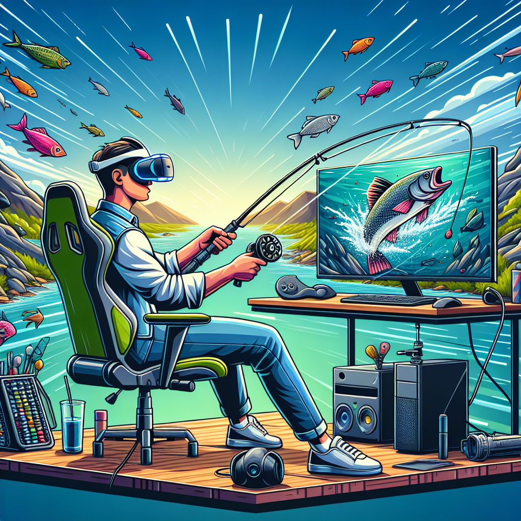 O Ultimate Fishing Challenge: Reel in the Divery com jogos de ponta