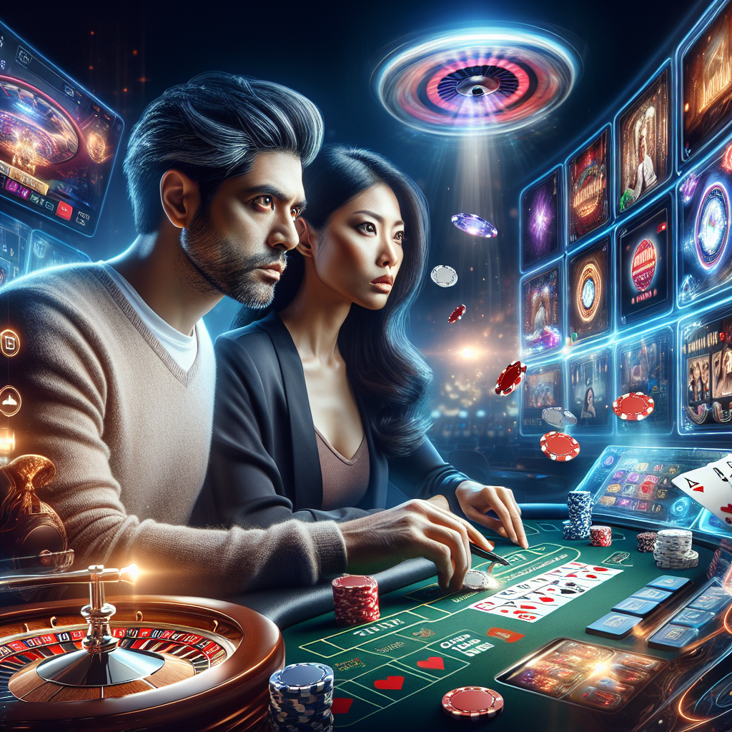 As emoções dos jogos de cassino ao vivo: experimente a ação de casa
